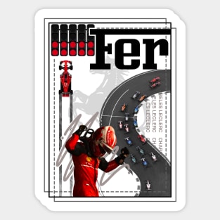 Leclerc #16 Sticker